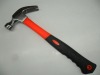 High quality polished claw hammer with orange and black handle