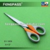 High quality soft grip paper cutting scissors