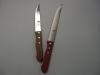 High quality stainless steel steak knife with wood handle set