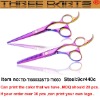 Hight quality hairdressing cutting & thinning scissors 6.0"