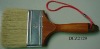 Hog bristle paint brush