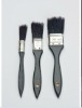 Hot!!12/23/38mm pure black bristle high grade wooden handle mini paint brush