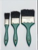 Hot!!25/50/75mm pure black bristle high grade wooden handle minor paint brush