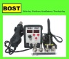 Hot Air Gun soldering iron 2 in 1 repairing system SAIKE 898D