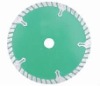Hot Pressed Crown Shaped Protected Turbo Diamond Saw Blade