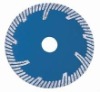 Hot Pressed Slanting Protected Turbo Diamond Saw Blade