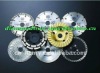 Hot pressed arix segment diamond saw blade for concrete