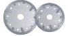 Hot pressed diamond saw blade
