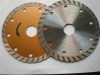 Hot pressed sintered diamond turbo saw blades