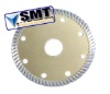 Hot pressing thin tooth wave diamond cutting blade