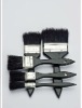 Hot!! pure black bristle high grade black wooden handle paint brush
