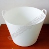 Household storage pail,flexible plastic bucket/pail