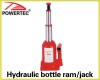Hydraulic bottle ram jack