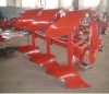 Hydraulic reversible furrow plough