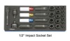 Impact Socket Sets - Metal Box - BOXO