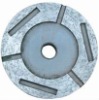 Impressed Slot Rim Cup Diamond Grinding Wheel