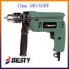 Industrial IMPACT Drills 13mm 500/850w BY-ID2028