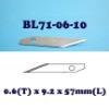 Industrial use, heavy duty stainless steel cutter blade