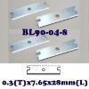 Industrial use, heavy duty stainless steel cutter blade