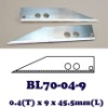 Industrial use, heavy duty stainless steel cutter blade