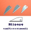 Industrial use, heavy duty stainless steel cutter blade