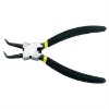 Internal curve snap ring plier