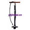 Iron hand pump with gauge