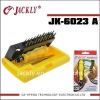 JK-6023A ,flexible screwdriver(CR-V 24in1screwdriver set),CE Certification.