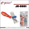 JK-6661 CR-V, inspection tool kit (screwdriver),CE Certification.
