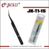 JK-T1-15 ,Curved tips tweezers,CE Certification.