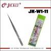JK-W1-11,stainless steel hand painted lady eyebrow tweezers, CE Certification