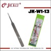 JK-W1-13, stainless steel Broad tips tweezers,CE Certification