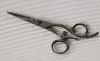 Japanese steel hairdressing titaium scissors 009-55BK