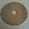K-slot segmented saw blade