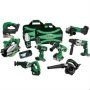 KC18DX9L 18 Volt Lithium Ion 9-Piece Combo Kit