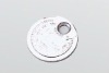 KEY CHAIN SPARK PLUG GAUGE,spark plug gauge with key-chain hole marked in SAE and metric sizes from 020"to 100"