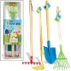 Kids garden tool set