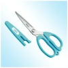 Kitchen Multi Scissor/Fridge Magnet Scissor/Household Scissor/Pizza Scissor/Five Blade Scissor