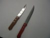 Kitchen essential knife w/colorful rubber handle