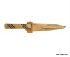 Knife Common 12cm Stainless Braided Schmieden