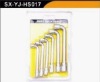 L perforation wrench set