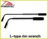 L-type rim wrench