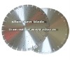 L20mm H20mm Brazed silent circular diamond saw blade granite
