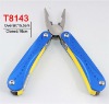 LED new .design colorful Multi Pliers multi-function plier,stainless steel plier highcarbon steel multi tool T8143