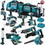 LXT1500-220V 18V LXT Lithium-Ion 15-pc. Combo Kit w/ (1)