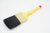 Lacuqered hardwood handle black bristle varnish/paint/oil brush