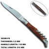 Laguiole Knife With Corkscrew 3059K-PS