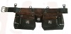 Large Leather tool work bag and apron#2612-3