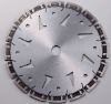 Laser Welded silent saw blade for granite