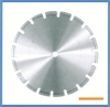 Laser diamond saw blade